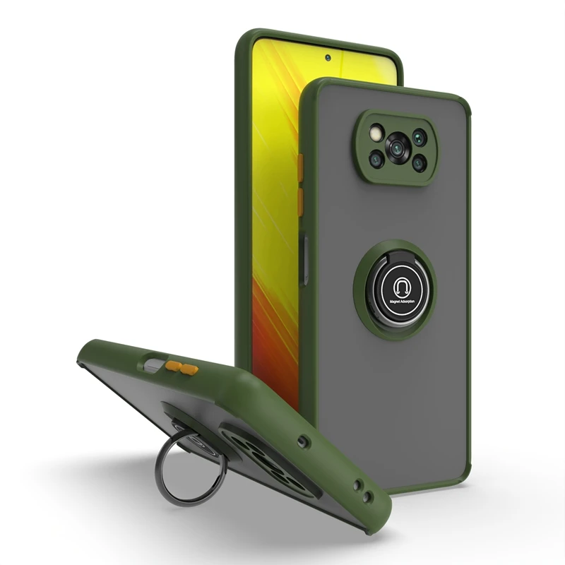 Fashion Shockproof Protective Phone Case For Xiaomi Poco X3 pro NFC Multifunction Car Magnetic Anti-fall With Ring Stand Cover
Fashion Shockproof Protective Phone Case For Xiaomi Poco X3 pro NFC Multifunction Car Magnetic Anti-fall With Ring Stand Cover