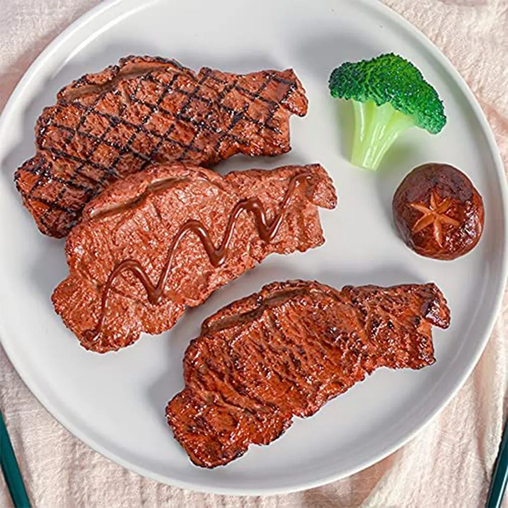 PVC Children Simulation Toy Food Model Hotel Furnishings Fake Realistic Meat Kids Birthday Gift Artificial Foods
PVC Children Simulation Toy Food Model Hotel Furnishings Fake Realistic Meat Kids Birthday Gift Artificial Foods