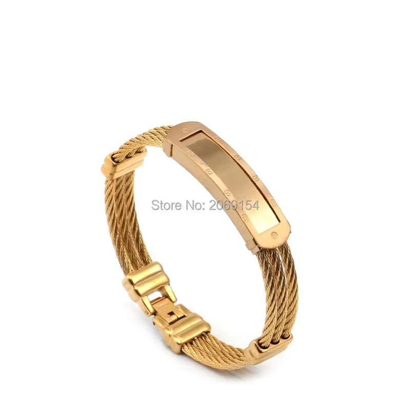 Charms For Bracelet Vintage Jewelry Stainless Steel Wire Fashion Bracelet & Bangle For Men Chain & Link Wristband Classic
Charms For Bracelet Vintage Jewelry Stainless Steel Wire Fashion Bracelet & Bangle For Men Chain & Link Wristband Classic