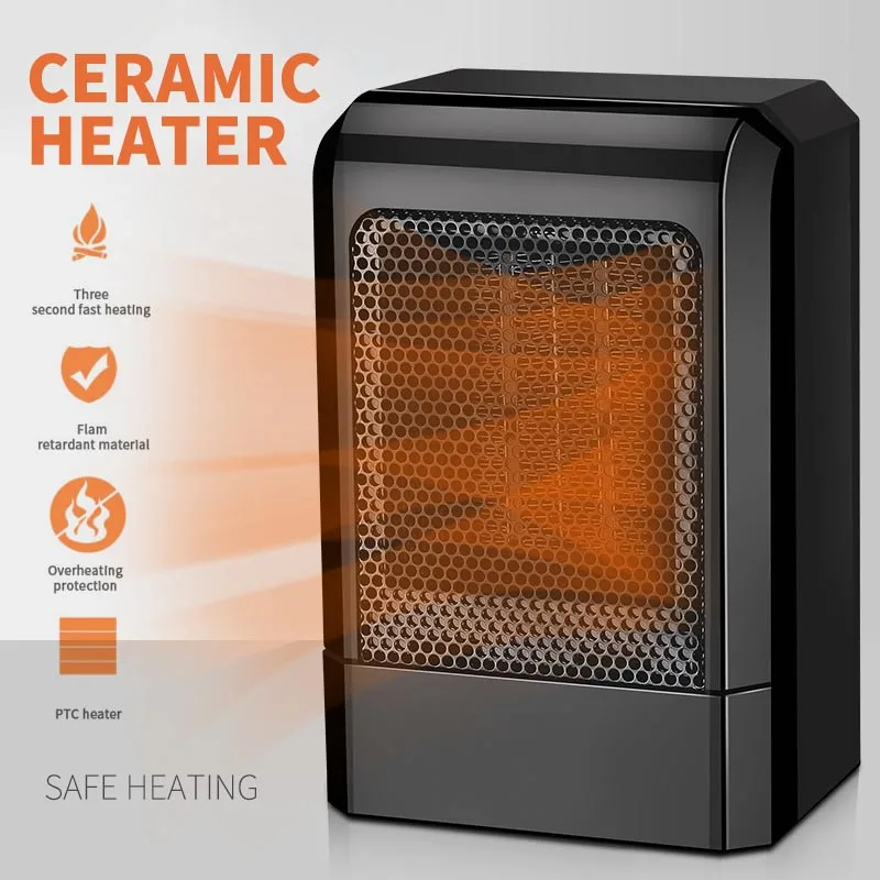 Mini Fan Heater Home Office Space Ceramic Electric Heater Portable Fan Silent Quickly Heating Safe Durable Warming Products
Mini Fan Heater Home Office Space Ceramic Electric Heater Portable Fan Silent Quickly Heating Safe Durable Warming Products