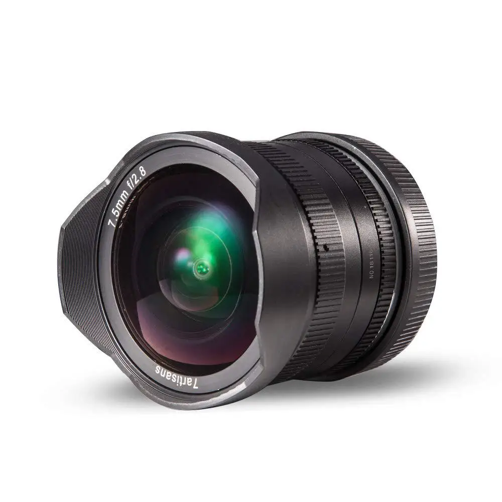 BEESCLOVER 7 5 мм F2.8 объектив рыбий глаз 180 ручной фиксированный для E Mount Canon крепление