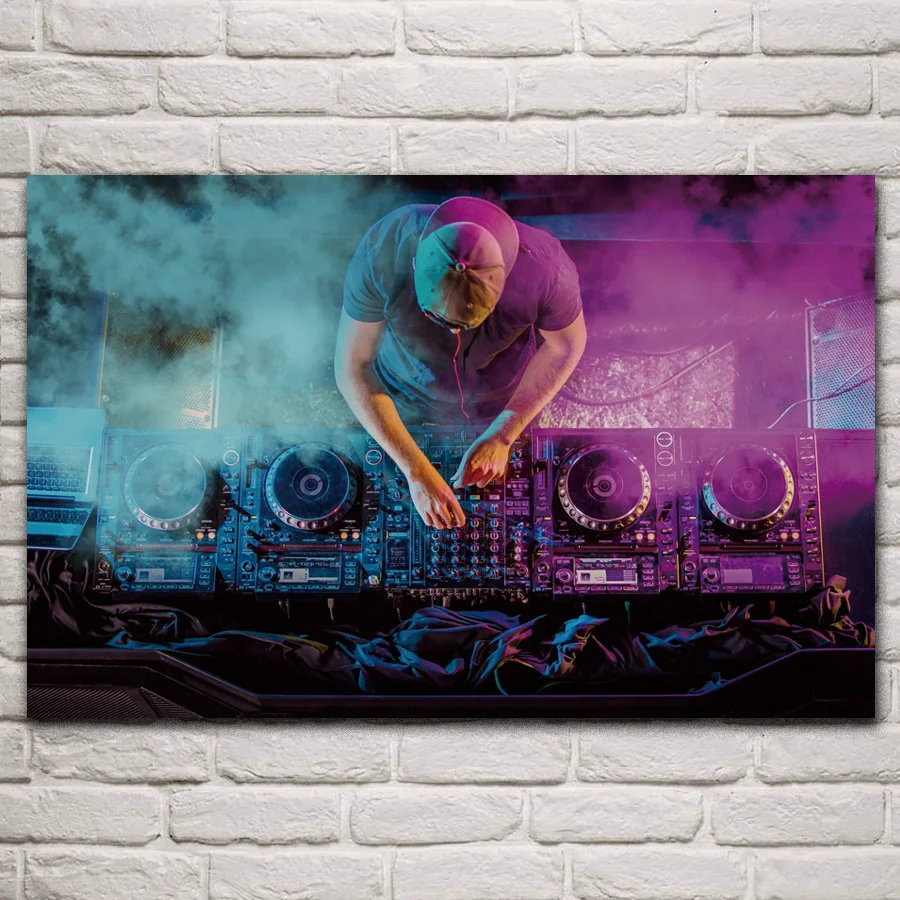 DJ music producer stage controller mixing men concert artwork posters on the wall picture home living room decoration KP146
DJ music producer stage controller mixing men concert artwork posters on the wall picture home living room decoration KP146
