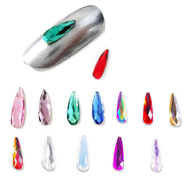 50pcs ML##2304 Raindrop Flatbacks No-Hotfix 3x10mm nail art rhinestones 25 Colors CRYSTAL (001 ) 3D Glass Gems Stones Diamonds
50pcs ML##2304 Raindrop Flatbacks No-Hotfix 3x10mm nail art rhinestones 25 Colors CRYSTAL (001 ) 3D Glass Gems Stones Diamonds