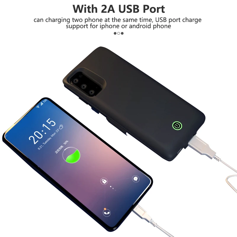 7000mah Battery Charger Case for Samsung Galaxy Note 20 Ultra External Power Bank Charging Case for Samsung Note 20 Battery Case
7000mah Battery Charger Case for Samsung Galaxy Note 20 Ultra External Power Bank Charging Case for Samsung Note 20 Battery Case