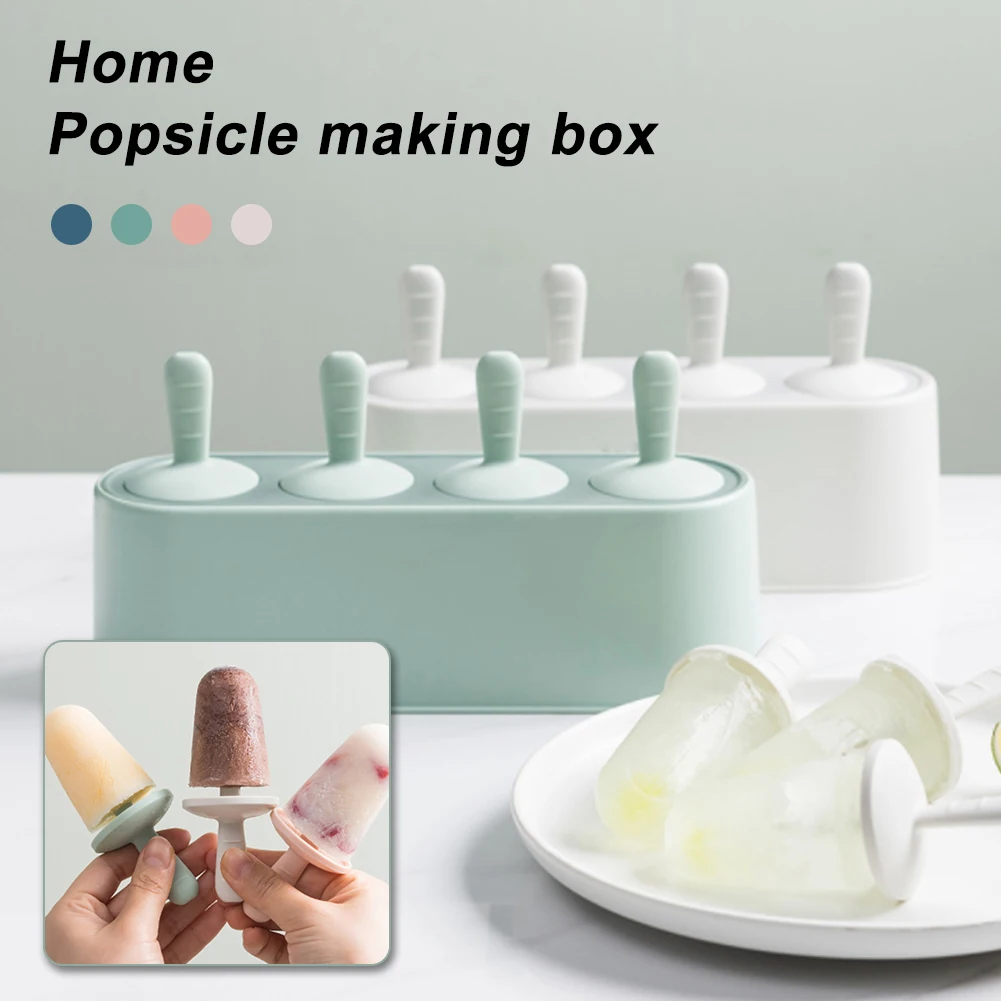 Home Ice Cream Molds Reusable Durable DIY Tray Holders Molds Ice Box Ice Molds DIY Ice Cream Supplies House Dining Kitchen Tools
Home Ice Cream Molds Reusable Durable DIY Tray Holders Molds Ice Box Ice Molds DIY Ice Cream Supplies House Dining Kitchen Tools
