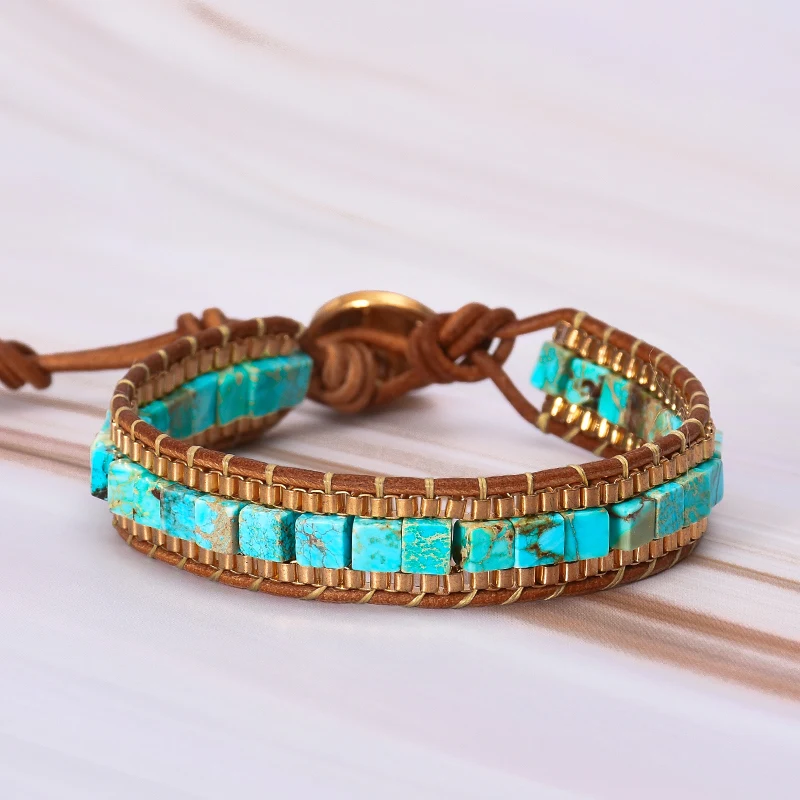 

Новые женские браслеты с бусинами, золотая цепочка с бусинами, плетеный браслет в богемном стиле, эффектные ювелирные изделия