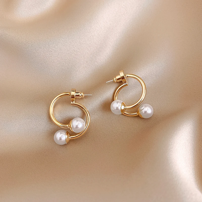 Korea New Fashion Jewelry Simple Hook Before and After Wearing Pearl Earrings Unusual Girl Gift Women's Daily Work Earrings
Korea New Fashion Jewelry Simple Hook Before and After Wearing Pearl Earrings Unusual Girl Gift Women's Daily Work Earrings