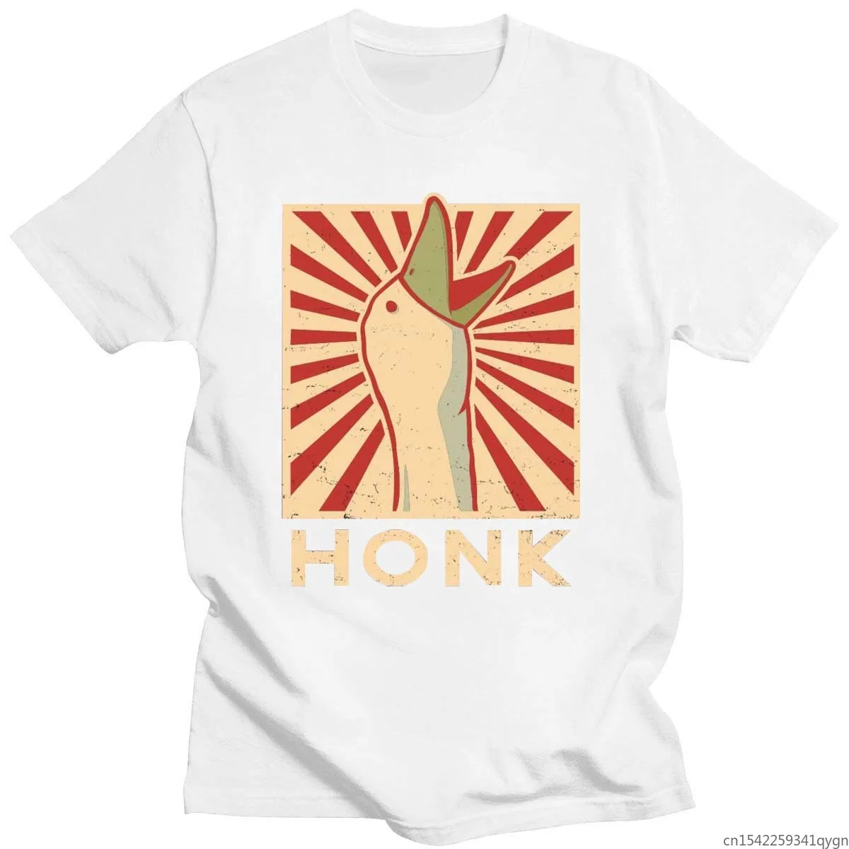 Honk Duck Harajuku Pattern Printed T-Shirt Round Neck Summer Unisex Short-Sleeved Daily Casual Fashion Top
Honk Duck Harajuku Pattern Printed T-Shirt Round Neck Summer Unisex Short-Sleeved Daily Casual Fashion Top
