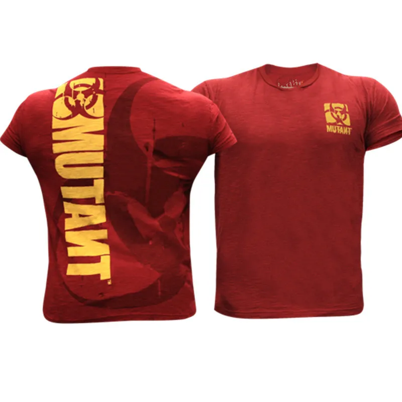 Мужская футболка с коротким рукавом и круглым вырезом Бодибилдинг футболка брендовая хлопковая одежда с принтом в виде фитнес узор 2021 
Мужская футболка с коротким рукавом и круглым вырезом Бодибилдинг футболка брендовая хлопковая одежда с принтом в виде фитнес узор 2021