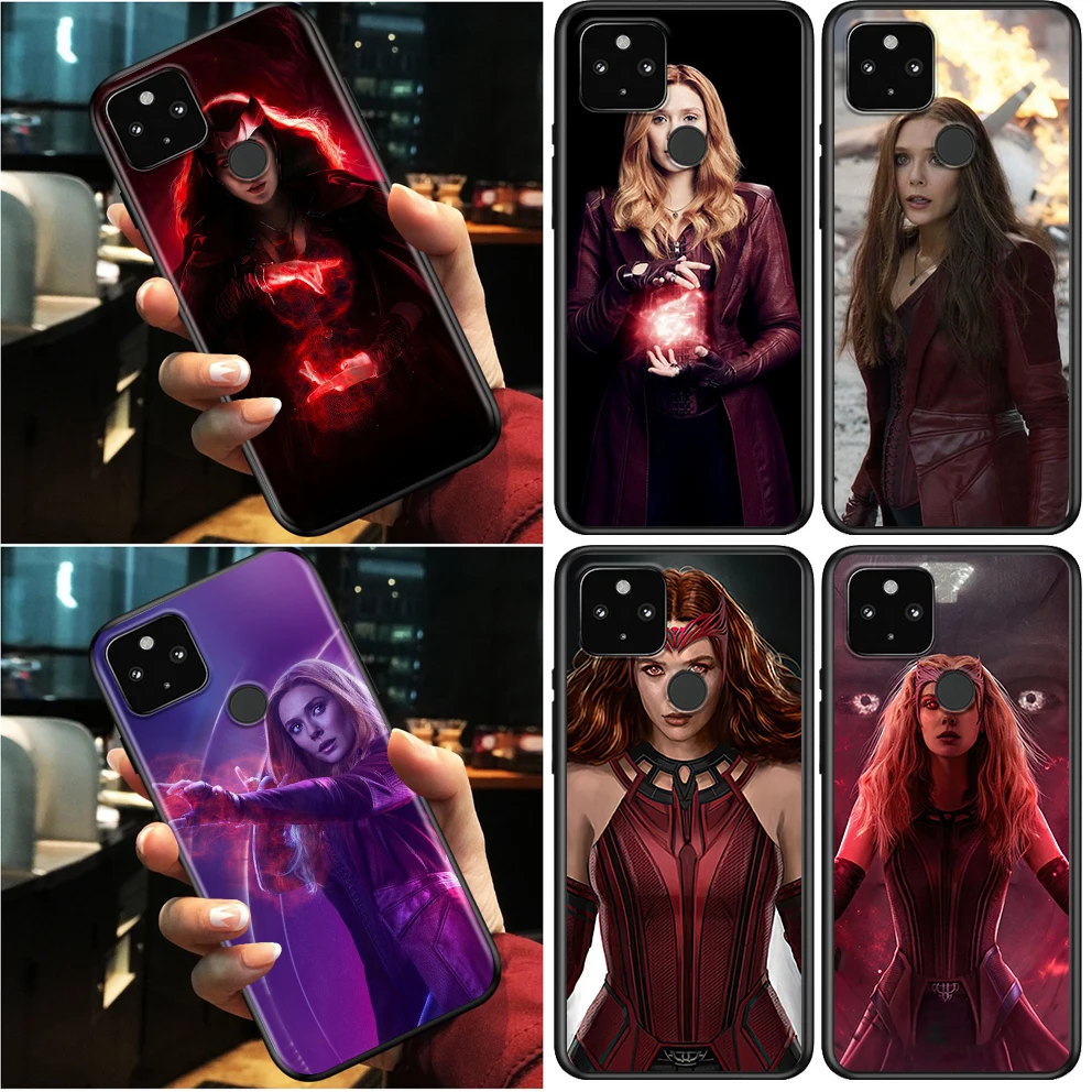 Marvel Scarlet Witch Shockproof Cover For Google Pixel 6 6a 5 4 5A 4A XL Pro 5G Black Phone Case Shell Soft Coque
Marvel Scarlet Witch Shockproof Cover For Google Pixel 6 6a 5 4 5A 4A XL Pro 5G Black Phone Case Shell Soft Coque