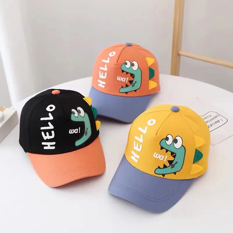 ncmama Summer Autumn Baby Baseball Cap Cartoon Embroidery Dinosaur Baby Boy Caps Cute Toddler Kids Girls Sun Hat
ncmama Summer Autumn Baby Baseball Cap Cartoon Embroidery Dinosaur Baby Boy Caps Cute Toddler Kids Girls Sun Hat