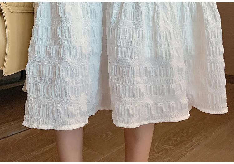 #5234 Summer White A-line Dress Women Short Sleeved Casual Vintage Dress V Neck Buttons Sexy Vestido Retro Woman Midi Dress Tide
#5234 Summer White A-line Dress Women Short Sleeved Casual Vintage Dress V Neck Buttons Sexy Vestido Retro Woman Midi Dress Tide
