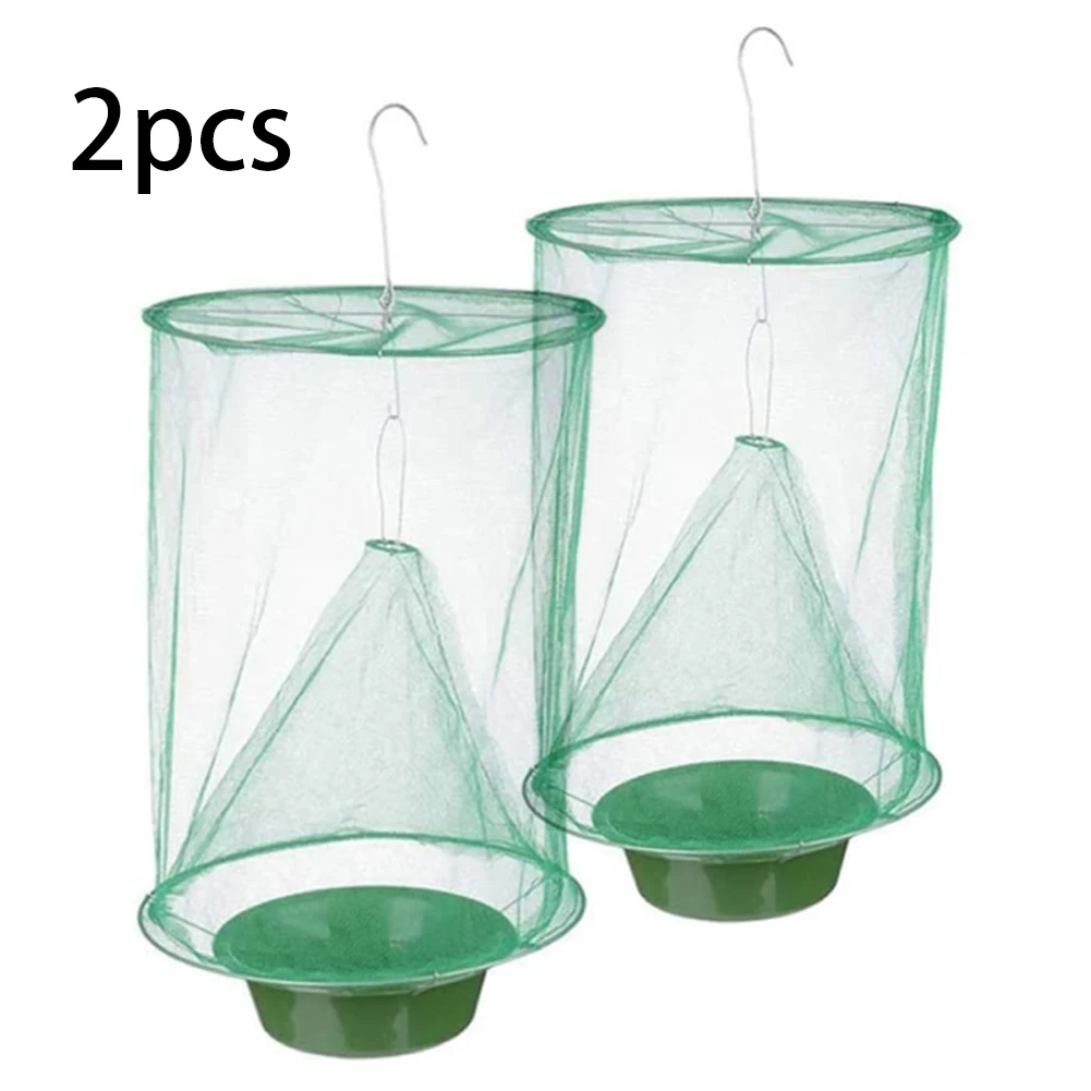 2PCS Reusable Hanging Flycatcher Folding Fly Trap Net Summer Mosquito Top Catcher Fly Wasp Insect Bug Killer Catcher
2PCS Reusable Hanging Flycatcher Folding Fly Trap Net Summer Mosquito Top Catcher Fly Wasp Insect Bug Killer Catcher