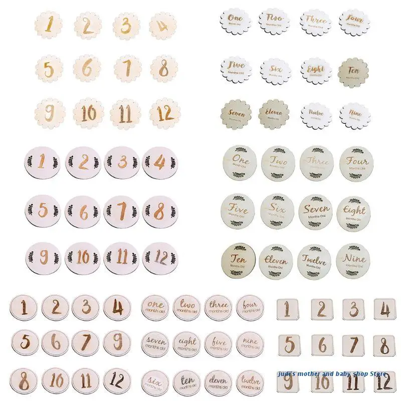 67JC Newborn Full Moon Photography Props Nordic Simple Baby Birth Month Day Birthday Memorial Milestone Wood Card Accessories
67JC Newborn Full Moon Photography Props Nordic Simple Baby Birth Month Day Birthday Memorial Milestone Wood Card Accessories