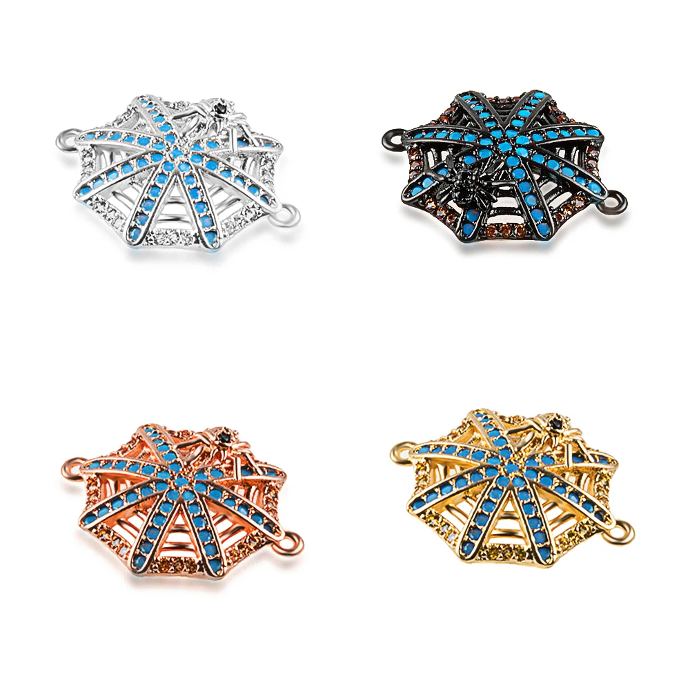 Punk Style Spider Web Personality Charm Unlimited Copper Jewelry Accessories Jewelry Connector Accessories Wholesale
Punk Style Spider Web Personality Charm Unlimited Copper Jewelry Accessories Jewelry Connector Accessories Wholesale
