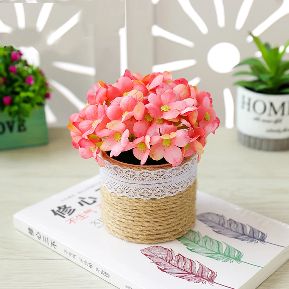 1PC Hydrangea Garden Artificial Bouquet Fake fFower Decorate Flowers Creative Small Ornaments
1PC Hydrangea Garden Artificial Bouquet Fake fFower Decorate Flowers Creative Small Ornaments