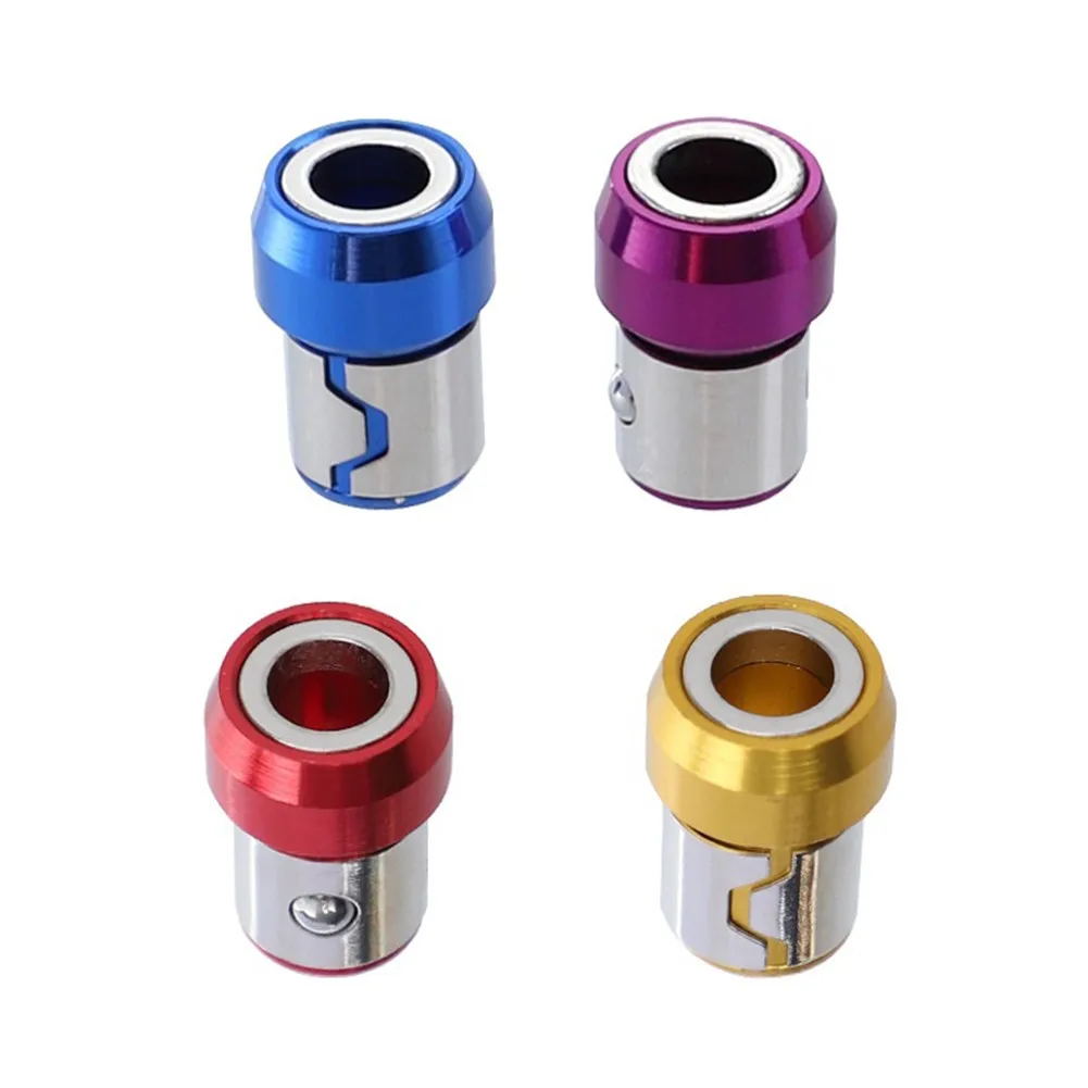 4PCS 6.35mm Screwdriver Bit Head Magnetic Ring Metal Anti-Corrosion Strong Magnetizer Screws Ring Screw Magnetic Holders
4PCS 6.35mm Screwdriver Bit Head Magnetic Ring Metal Anti-Corrosion Strong Magnetizer Screws Ring Screw Magnetic Holders