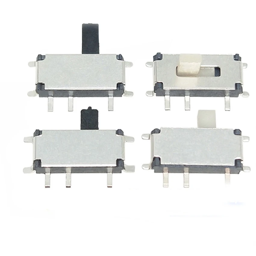 Переключатель скользящий 200 шт./лот MSK-12C01/12C02, 7P/7 контактов, горизонтальный/вертикальный 1,5 H/2,5 H
Переключатель скользящий 200 шт./лот MSK-12C01/12C02, 7P/7 контактов, горизонтальный/вертикальный 1,5 H/2,5 H