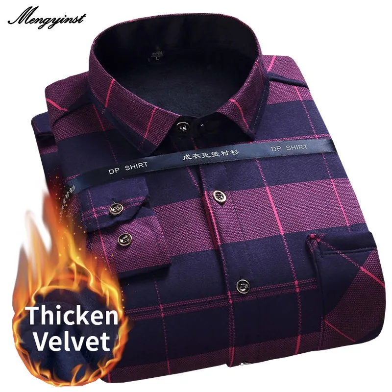 2022 New Winter Warm Shirt Plus Velvet Thickening Fashion Print Plaid Shirt Long Sleeve Men's Brand Shirt Dress Shirt Size L-5XL
2022 New Winter Warm Shirt Plus Velvet Thickening Fashion Print Plaid Shirt Long Sleeve Men's Brand Shirt Dress Shirt Size L-5XL