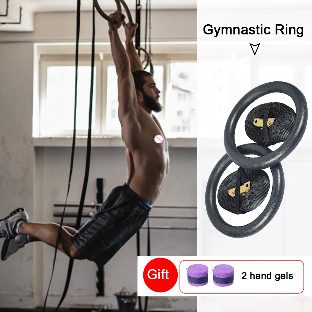 Non-Slip Gymnastic Rings Set Effective Working-out with Adjustable Buckle Straps Accessories for Strength Training
Non-Slip Gymnastic Rings Set Effective Working-out with Adjustable Buckle Straps Accessories for Strength Training