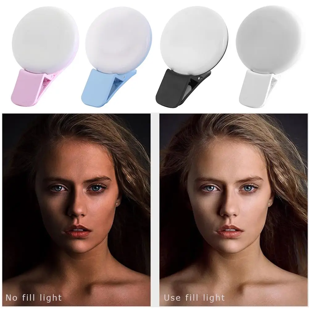 Selfie Lights Selfie Ring Light Clip LED Selfie Lamp Mobile For Phone Lens For Samsung Xiaomi Huawei USB Charging Interface
Selfie Lights Selfie Ring Light Clip LED Selfie Lamp Mobile For Phone Lens For Samsung Xiaomi Huawei USB Charging Interface