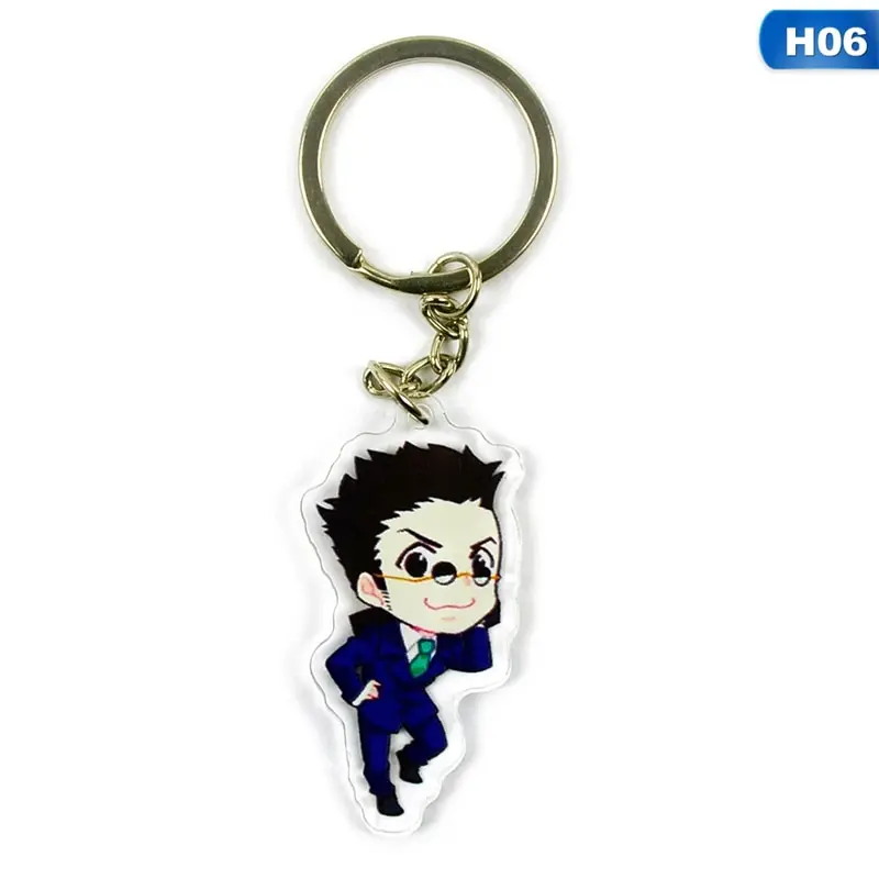 New Cute Cartoon Keychain Hunter X Hunter Key Chain Ring Anime Cosplay Plastic Pendant Keyring
New Cute Cartoon Keychain Hunter X Hunter Key Chain Ring Anime Cosplay Plastic Pendant Keyring