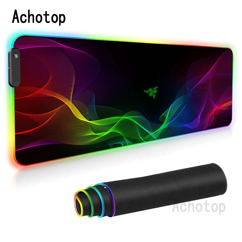 Razer RGB Gaming Mouse Pad Large Mousepad Gamer XXL XL LED Office Mouse Mat Backlight Carpet For keyboard Desk Mat Mause Pad Rug
Razer RGB Gaming Mouse Pad Large Mousepad Gamer XXL XL LED Office Mouse Mat Backlight Carpet For keyboard Desk Mat Mause Pad Rug