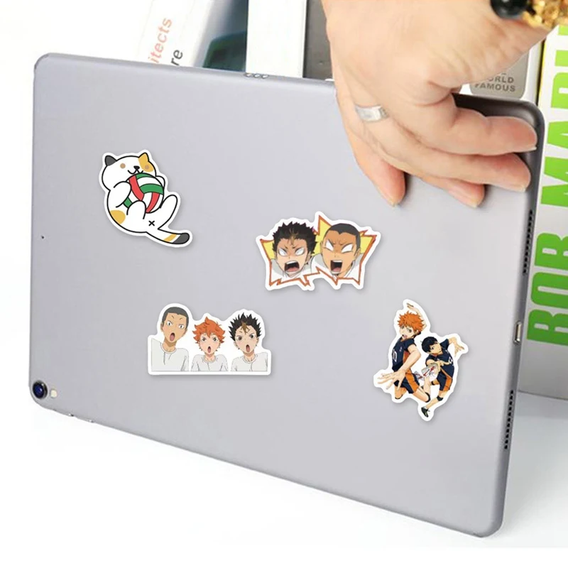 100 pcs/pack Anime Haikyuu!! Stickers For Phone Label Decorative Stationery Stickers Scrapbooking DIY Album Diary Toy Sticker 
100 pcs/pack Anime Haikyuu!! Stickers For Phone Label Decorative Stationery Stickers Scrapbooking DIY Album Diary Toy Sticker