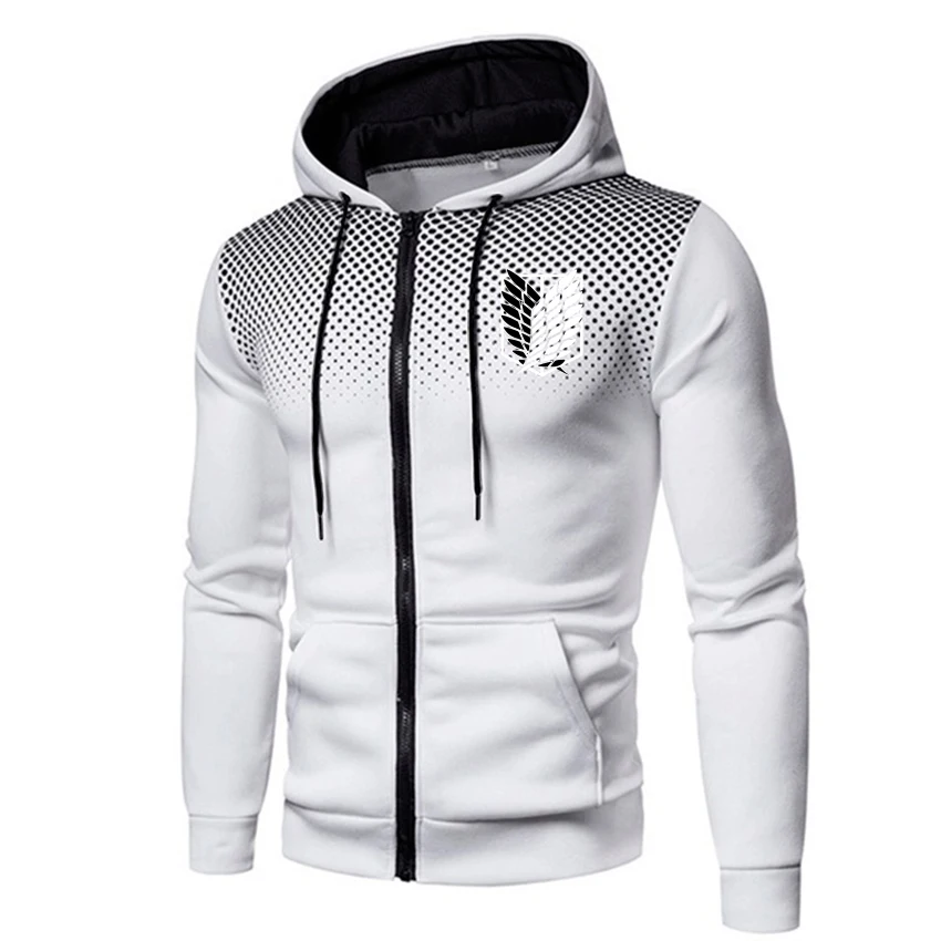 High Street Plus Velvet Polka Dot Digital Print Men Hoodie Sweatshirt Outdoor Sports Zip Up Hoodie Attack On Titan
High Street Plus Velvet Polka Dot Digital Print Men Hoodie Sweatshirt Outdoor Sports Zip Up Hoodie Attack On Titan