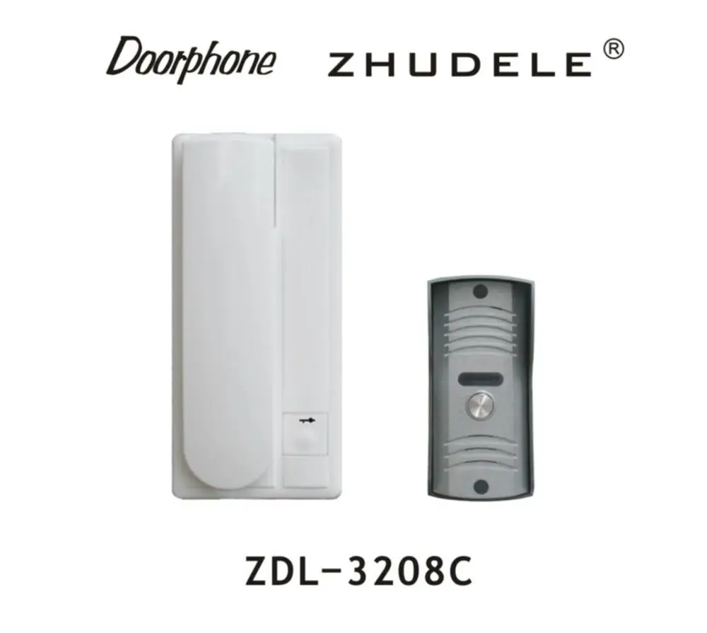 ZDL 3208C Новое поступление Домашняя безопасность Интерком система 2 проводной новое