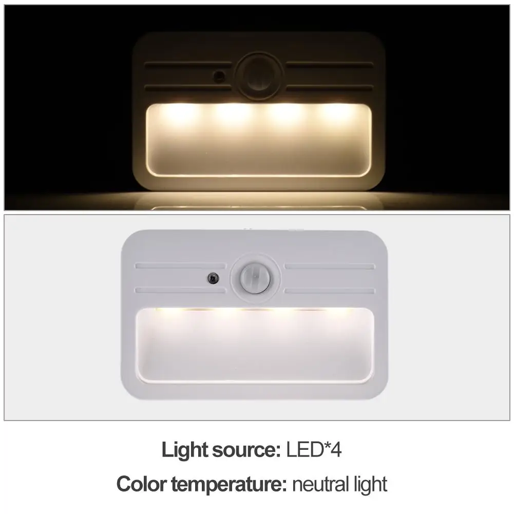 LED Cabinet Light Light-controlled Motion Sensor Light Battery-powered Night Light For Lighting Desks Stairs Wardrobes
LED Cabinet Light Light-controlled Motion Sensor Light Battery-powered Night Light For Lighting Desks Stairs Wardrobes