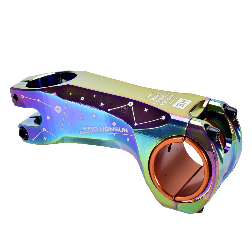 MTB Road Bicycle Colorful Stem Moutain Bike Stem -17 degree 90mm XC Bicycle Handlebar 31.8/35mm Rainbow Bike Stem Bicycle Parts
MTB Road Bicycle Colorful Stem Moutain Bike Stem -17 degree 90mm XC Bicycle Handlebar 31.8/35mm Rainbow Bike Stem Bicycle Parts