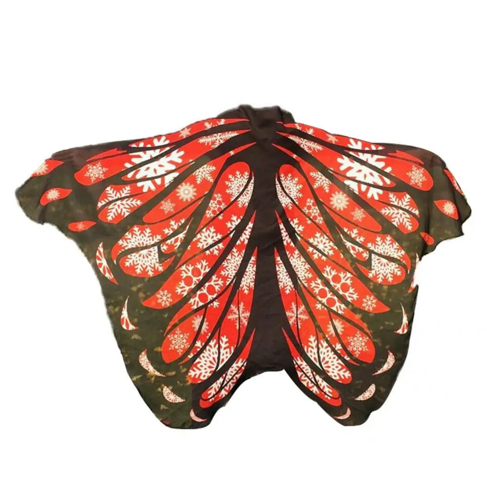Удобная мягкая Праздничная накидка в виде крыльев бабочки милые Необычные шарфы