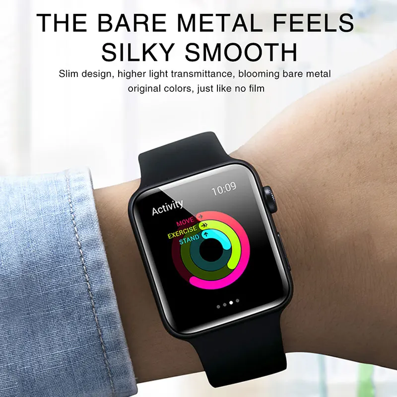 Защита экрана для Apple Watch закаленное защитное стекло iWatch серии 7 6 SE 5 4 45 мм 44 41 40 |