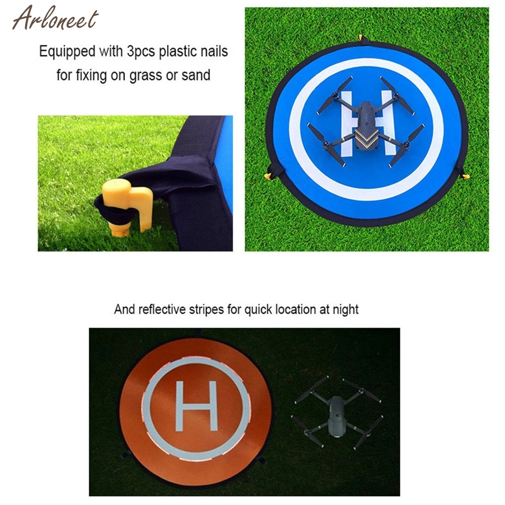 Portable UAV Landing Mat Fast-fold 75cm Landing Pad Apron for DJI mavic mini Landing Pad Drone Accessories
Portable UAV Landing Mat Fast-fold 75cm Landing Pad Apron for DJI mavic mini Landing Pad Drone Accessories