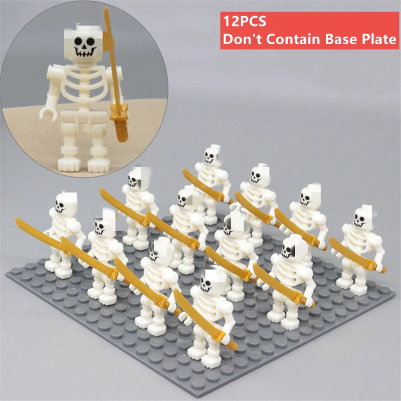 Ninja Skeleton Building Blocks medieval Castle Knight Warriors caribbean pirates Figures Bricks Toy gift for Children
Ninja Skeleton Building Blocks medieval Castle Knight Warriors caribbean pirates Figures Bricks Toy gift for Children