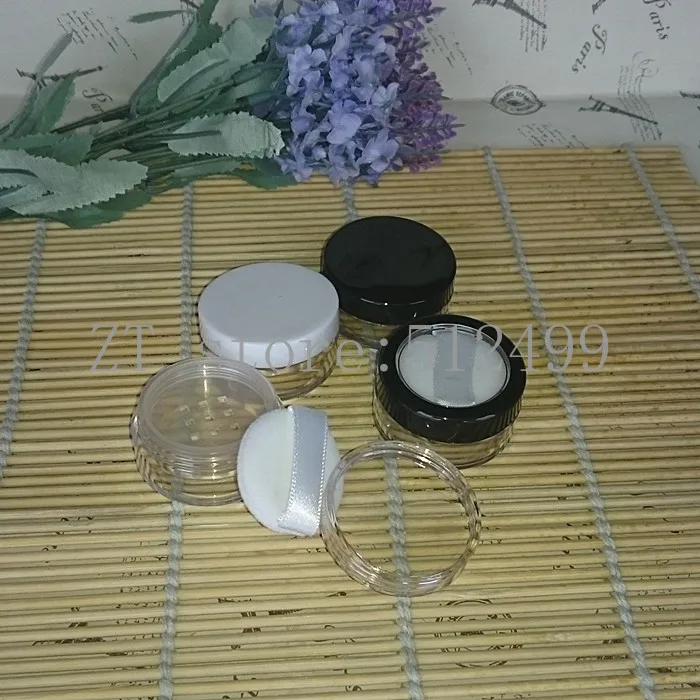 10/20/30pcs 2g 2ml Mini Loose Powder Case Refillable Sample Jar Empty Cosmetic Container DIY Plastic Portable Box | Красота и