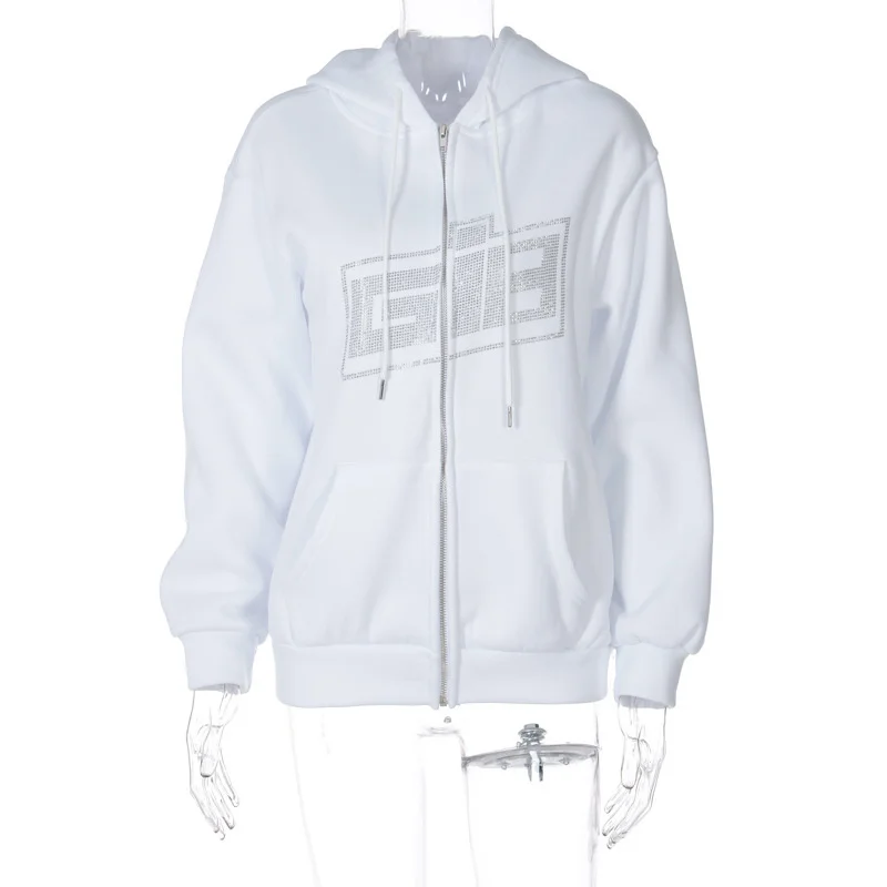 Hoodie Crew Neck Loose Letters Zipper Cardigan Sweater 2021 Spring And Autumn New Women's Qm*
Hoodie Crew Neck Loose Letters Zipper Cardigan Sweater 2021 Spring And Autumn New Women's Qm*