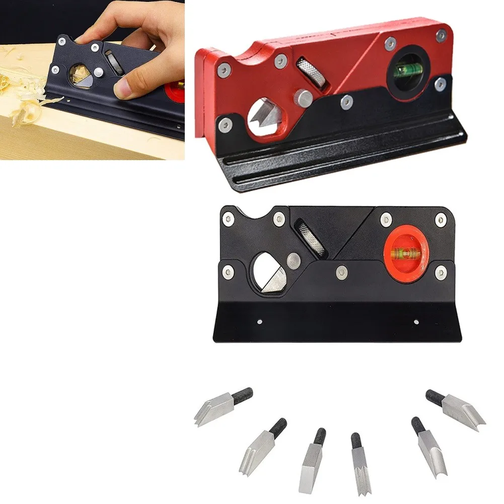 Aluminum Alloy Chamfer Hand Planer With Backer Red/black Woodworking Hand Shoulder Plane Small Portable Woodworking Hand Tools
Aluminum Alloy Chamfer Hand Planer With Backer Red/black Woodworking Hand Shoulder Plane Small Portable Woodworking Hand Tools