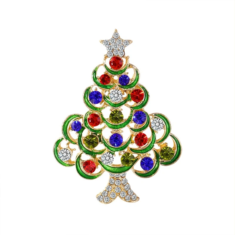 Christmas Tree Brooches for Women Rhinestone Xmas Tree Brooch Gift Fashion Jewelry Festival Brooch Winter Brooches
Christmas Tree Brooches for Women Rhinestone Xmas Tree Brooch Gift Fashion Jewelry Festival Brooch Winter Brooches