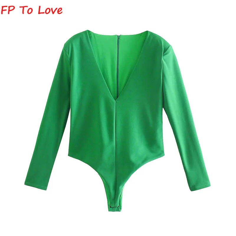 FP To Love Woman Deep V-Neck Bodysuits Long Sleeves Orange 2022 Spring Summer Stylish High Street Hot Pink Shoulder Pads
FP To Love Woman Deep V-Neck Bodysuits Long Sleeves Orange 2022 Spring Summer Stylish High Street Hot Pink Shoulder Pads