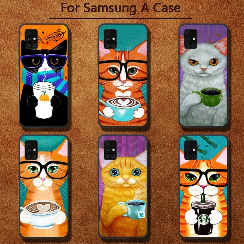 Coffee Milk Drink Bottle Cat Phone Cases for Samsung A91 01 10S 11 20 21 31 40 50 70 71 80 A2 CORE A10
Coffee Milk Drink Bottle Cat Phone Cases for Samsung A91 01 10S 11 20 21 31 40 50 70 71 80 A2 CORE A10