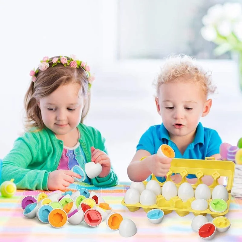 12PCS Montessori Learning Education Math Toys Smart Eggs 3D Puzzle Game For Children Popular Toys Jigsaw Mixed Shape Tools
12PCS Montessori Learning Education Math Toys Smart Eggs 3D Puzzle Game For Children Popular Toys Jigsaw Mixed Shape Tools