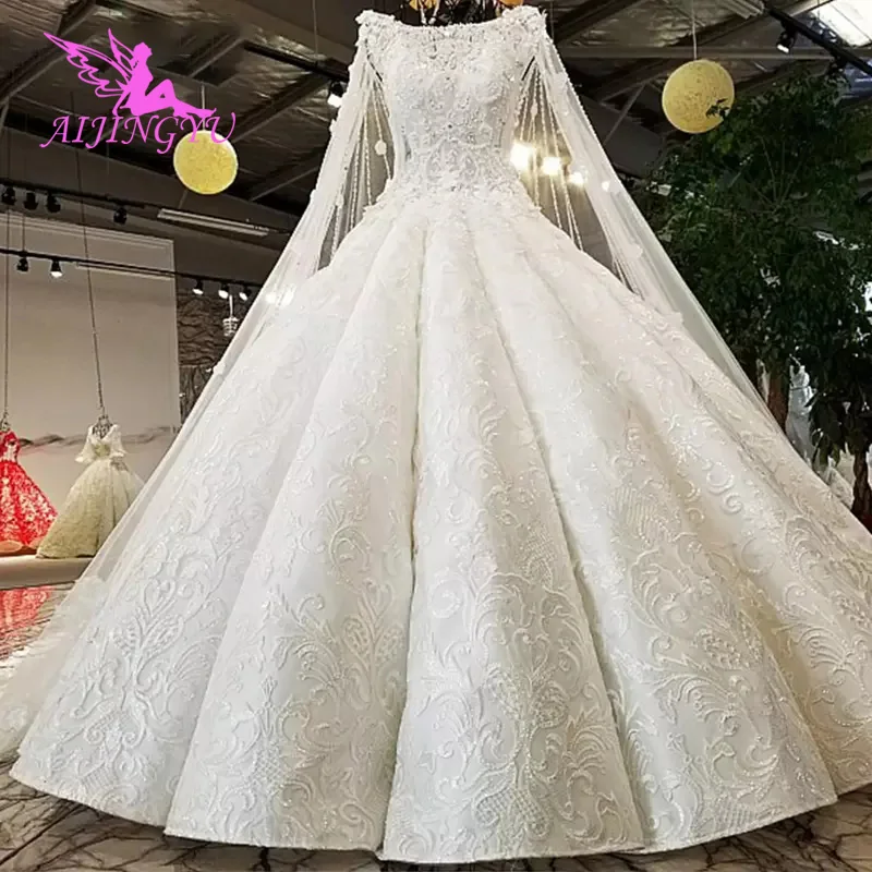 AIJINGYU Cheap Bridal Gowns Sweden Maternity Puffy Lace Shiny Mexico Princess Ball Gown Wedding Dresses
AIJINGYU Cheap Bridal Gowns Sweden Maternity Puffy Lace Shiny Mexico Princess Ball Gown Wedding Dresses