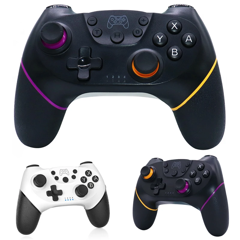 Bluetooth-compatible Pro Gamepad For N-Switch NS-Switch NS Switch Console Wireless Gamepad Video Game USB Joystick Control
Bluetooth-compatible Pro Gamepad For N-Switch NS-Switch NS Switch Console Wireless Gamepad Video Game USB Joystick Control
