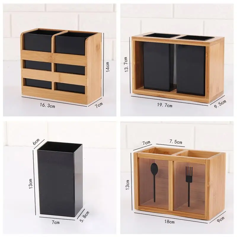KUNBEI Wooden Kitchenware 2 Lattice Container Storage Jar Spoon Chopstick Holder Tableware Tool Kitchen Gadget Set Accessories 
KUNBEI Wooden Kitchenware 2 Lattice Container Storage Jar Spoon Chopstick Holder Tableware Tool Kitchen Gadget Set Accessories