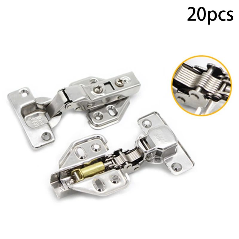 20pcs Hinge Stainless Steel Door Hydraulic Hinges Damper Buffer Soft Close For Cabinet Cupboard Furniture Hardware High Quality
20pcs Hinge Stainless Steel Door Hydraulic Hinges Damper Buffer Soft Close For Cabinet Cupboard Furniture Hardware High Quality