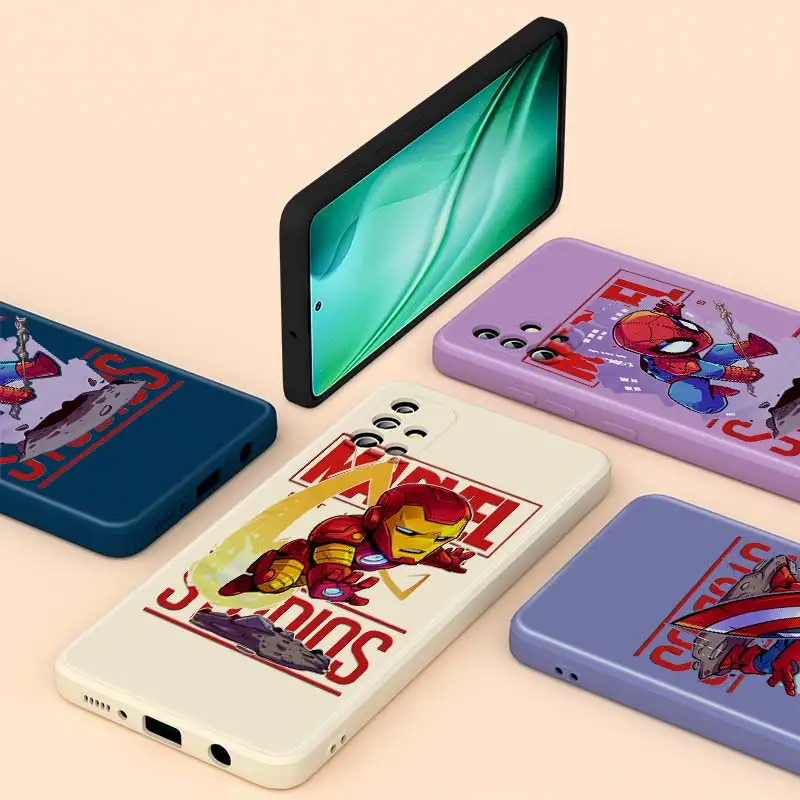Avengers Rally For Samsung A20S A02 A72 A71 A32 A31 A20 A30 A21S A91 A81 A52 A51 A50 Capa Liquid Silicone Phone Case
Avengers Rally For Samsung A20S A02 A72 A71 A32 A31 A20 A30 A21S A91 A81 A52 A51 A50 Capa Liquid Silicone Phone Case