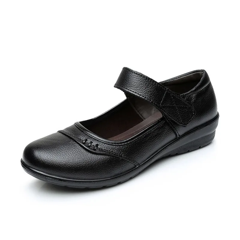 New Cow Genuine Leather Women Shoes Woman Flats Singles Shoes Shallow Mouth Mary Jane Flat Shoes Soft Sole Mother Casual Shoes 
New Cow Genuine Leather Women Shoes Woman Flats Singles Shoes Shallow Mouth Mary Jane Flat Shoes Soft Sole Mother Casual Shoes