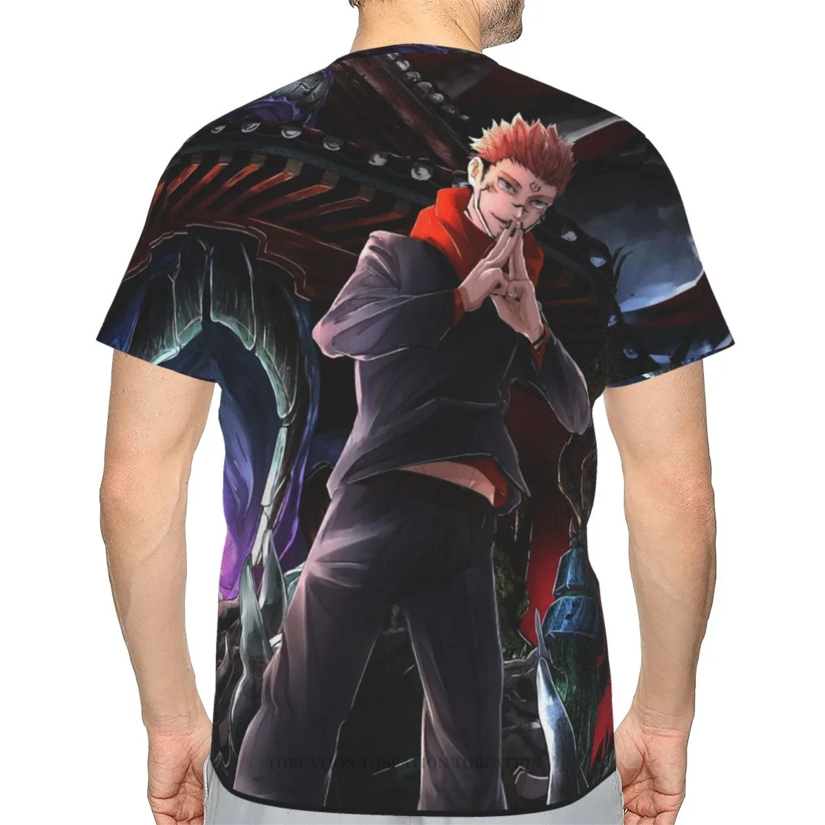 3D Printed Oversize T-Shirt Men Quick Drying Ryomen Sukuna Tops Jujutsu Kaisen Japanese Adventure Anime
3D Printed Oversize T-Shirt Men Quick Drying Ryomen Sukuna Tops Jujutsu Kaisen Japanese Adventure Anime